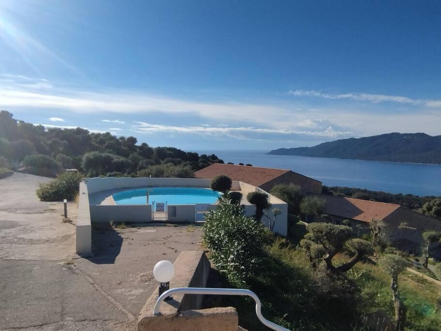 Chez Adrien 108-Appartement Magnifique Vue Mer Piscine Chauffee Серра-ди-Ферро Экстерьер фото
